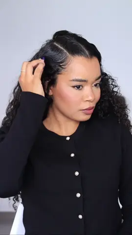 Penteado cute 🖤✨ 