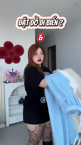 Đặt đồ đi biển quốc tế #cohuuvi #viral #xuhuong #bigsize #fashion 