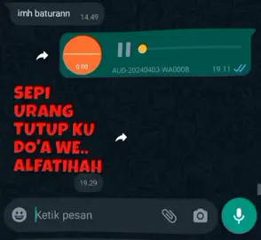 bismillahirrahmanirrahim THR 😇 #voicenote #vnwhatsapp #chatwhatsapp #fypシ #fyp 