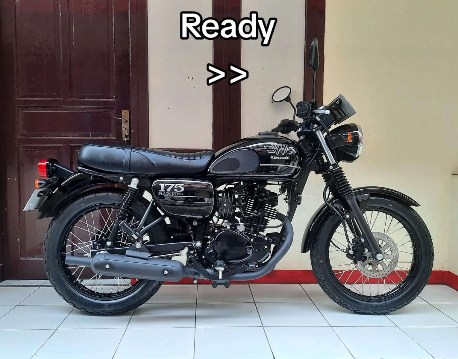 ✅️ READY ✅️ Kawasaki W175 Black Style 2022 KM Rendah 1 rb, Motor jarang pake Like New masih Good Condition Surat2 lengkap(BPKB,STNK,FAKTUR) Pajak Panjang 09/2024 dan Plat 2027 Body sangat mulus masih kinclong Mesin sangat halus standart pabrik Kondisi istimewa bagus dan terawat Masih full standart orisinil pabrik Tidak ada kendala, tinggal pake Liat pasti suka, tidak mengecewakan Harga : 23.800.000 Lokasi Cikarang Selatan(Cifest/Ejip) Wa.me//628975409776 #w175 #W175 Modif Speed #w175custom #w175se #kawasakiw175 #cikarang #cikarangpeople #cikaranghits #cifestcikarang #fyp #fypシ゚viral #jualbelimotorsecond #mokasberkualitas #jualbelimotorcikarang #jualbelimotorbekasi 