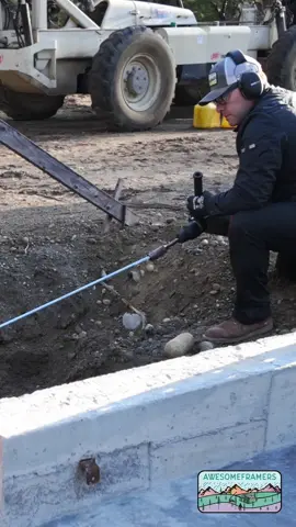 Didn't know you could install it this way?  Simple Google search shows when/why we can.  As the GC we @Pioneer Builders, Inc.  has always installed their own temp power pole (we had a dozen at one point) and ground rod.  I'm the epitome of tough because it was my job (then Bryan's) to drive ground rods with a sledge.  It also seriously made me question my life choices until we had a battery roto hammer big enough to drive (with @Diablo Tools  10