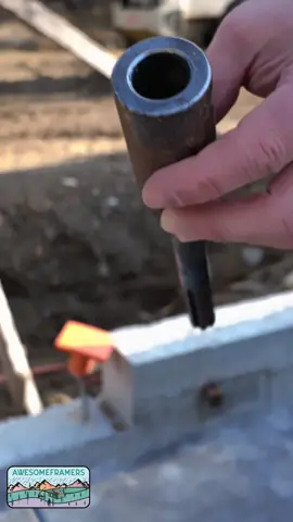 Didn't know you could install it this way?  Simple Google search shows when/why we can.  As the GC we @Pioneer Builders, Inc.  has always installed their own temp power pole (we had a dozen at one point) and ground rod.  I'm the epitome of tough because it was my job (then Bryan's) to drive ground rods with a sledge.  It also seriously made me question my life choices until we had a battery roto hammer big enough to drive (with @Diablo Tools  10