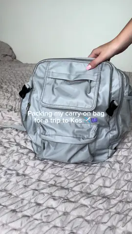 Didn’t want a heavy carry-on so only bringing essentials!  #foryoupage #foryou #fyp #fy #fypシ #asmr #asmrsounds #packing #holiday #pack #packwithme #travel #traveltiktok #vacation #carryon #plane 