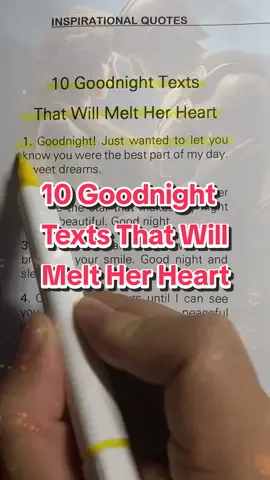 10 Goodnight Texts That Will Melt Her Heart. #relationshipcoach #lifecoach #SelfImprovement #yourlife  #Relationship #Friends #life #Love #lovecoach #Foryou #fyp #mindset #motivation #inspirationalquotes #goodnighttexts #meltherheart #sleep #Goodnight #sleep 
