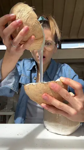 What a crazy coconut!!!                                                       Thanks to @JJGT Food | unpaid ad 