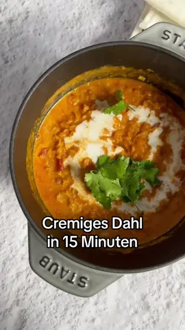 Schnell und einfach: Dahl! Das perfekte Comfort Food für stressige Tage in nur 15 Minuten.🌱✨ #Essen #Dahl #Rezept #quickandeasy 