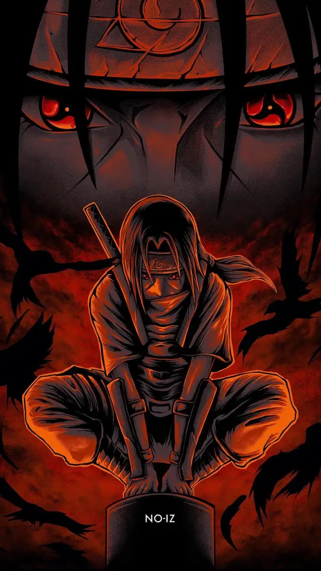 Uchiha Itachi Wallpaper 4k #fyp #fypシ #akatsuki #uchihaitachi #wallpaper4k 