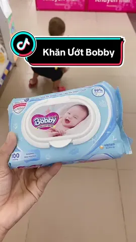 Khăn Ướt Bobby Không Mùi,An Toàn Cho Trẻ Sơ Sinh 😍😍 #khanuot #khanuotbobby #mevabe #review 