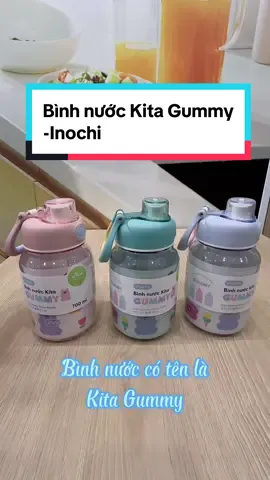 🐻🐣 CÁ NHÂN HOÁ BÌNH NƯỚC KITA GUMMY VỚI BỘ STICKER ĐÁNG YÊU #xuhuong #xuhuongtiktok #thinhhanh #thinhhanhtiktok #binhnuoc #inochi #inochivietnam #mevabe 