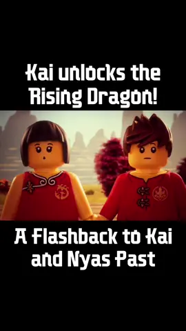 SPOILERS!  Kai and Nya as kids together 😍 #ninjago #legoninjago #legoninjago #ninjagodragonsrising #ninjagoedit #ninjagotok #childhood 