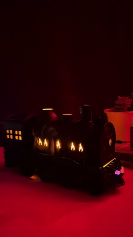 El humo del tren es tan adictivo de ver 😍🚂✨  #linkinbio #tiktokmademebuyit #relax #harrypotter #harrypottertiktok #tren #humidificador #hogwarts