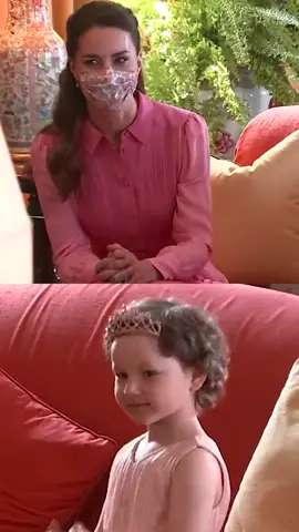 Princess’s Heartwarming Gesture: Kate Keeps her Promise and Wears Pink for Mila ❤️‍🩹 #princessofwales #royalfamily #katemiddleton #fyp #foryou 