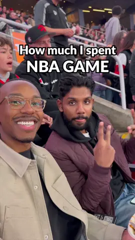 How much I spent taking my friend to an NBA game 👀🏀 #PersonalFinance #MoneyTips #Money #HowMuchISpend  #SpendingMoney #NBAGame #RaptorsGame #RaptorsTickets #NBATickets #NBA #TorontoRaptors #Raptors #BasketballGame #ExpensiveTickets #BachelorParty #BachelorEvent #BachelorExpenses  