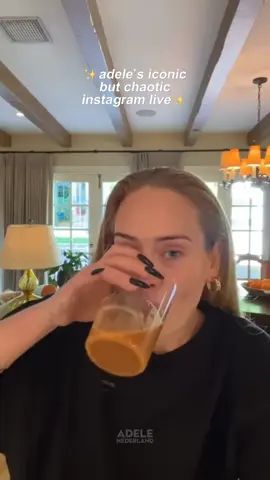 adele’s iconic but chaotic instagram live 😂 #adele #fypシ #viral #fy #blowthisup 