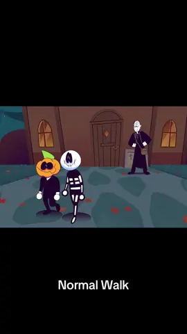 I love Skid and Pump are walking normally like real life human movement 🤣🤣 #spookymonth #srpelo #fyp #funny #spookymonthskid #spookymonthpump #animationmeme #fathergregor #spookymonthhollowsorrows 