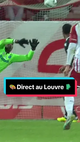 🎨 Du grand art cet arrêt de Dono 🧤 #TeamAJA #sportstiktok #ligue2bkt #goalkeeper 