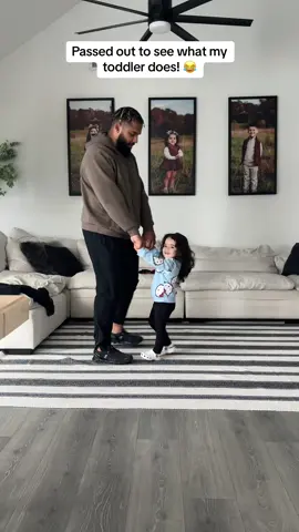 Nova wasn’t having it!!! 😂🙅🏼‍♀️ #toddlersbelike #passedoutprank #comedy #dadlife #trend #fyp 