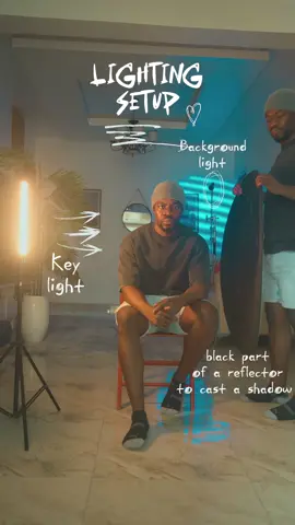 you might like this LIGHTUNG SET UP . . . . share and follow for more ! #lightingsetup #cinematic #contentcreators