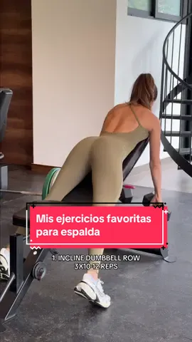 Algunos de mis ejercicios favoritos para espalda 😍🫶🏼🔥! No olvides entrenar tu tren superior. Trabajando tus piernas y tren superior da la apariencia que tienes la cintura más pequeña. Usualmente hago espalda con bíceps o tríceps, puedes involucrar 3 ejercicios de bíceps o tríceps a esta rutina y listo ! Espero que te sirva. #espalda #rutinadeespalda #Fitness