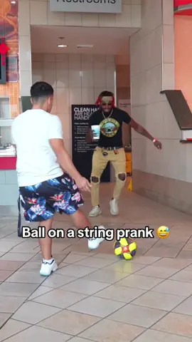 He almost had it tho 😅(via @Jaykindafunny) #prank #futbol 