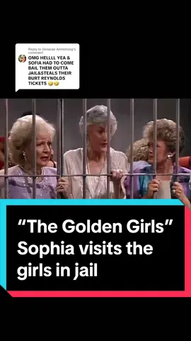 Replying to @Deserae Armstrong  “The Golden Girls” - Sophia visits the girls in jail #thegoldengirls #goldengirls #goldengirlstiktok #goldengirlsclips #beaarthur #bettywhite #ruemcclanahan #blanchedevereaux #funnytv #80stv