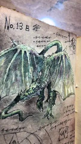 えー！冒険始めて初のドラゴン系だ！！でもこのドラゴンチャームポイントの角がない！代わりに大きな耳が付いてる！聴力に特化したドラゴンか〜。耳の軟骨の歯応えいい感じだった。