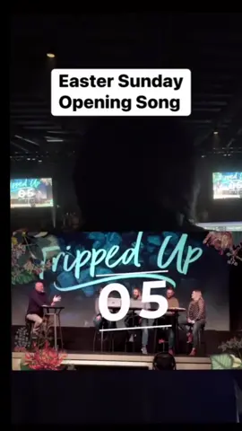 Easter Sunday Opening Song! 🎧 Audio: FOH in ear monitor mix 👂 and stereo board mix! 🎛️ Cameras: are FOH and Live Stream 🎥 . #Easter #Sunday #churchtech #church #Tech 