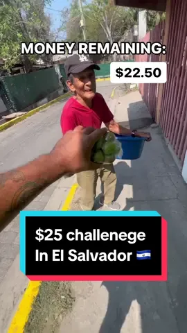 $25 challenge! 🇸🇻💰 #elsalvador 