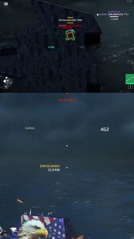 Stop turning and attack me bro #modernwarships #x51news