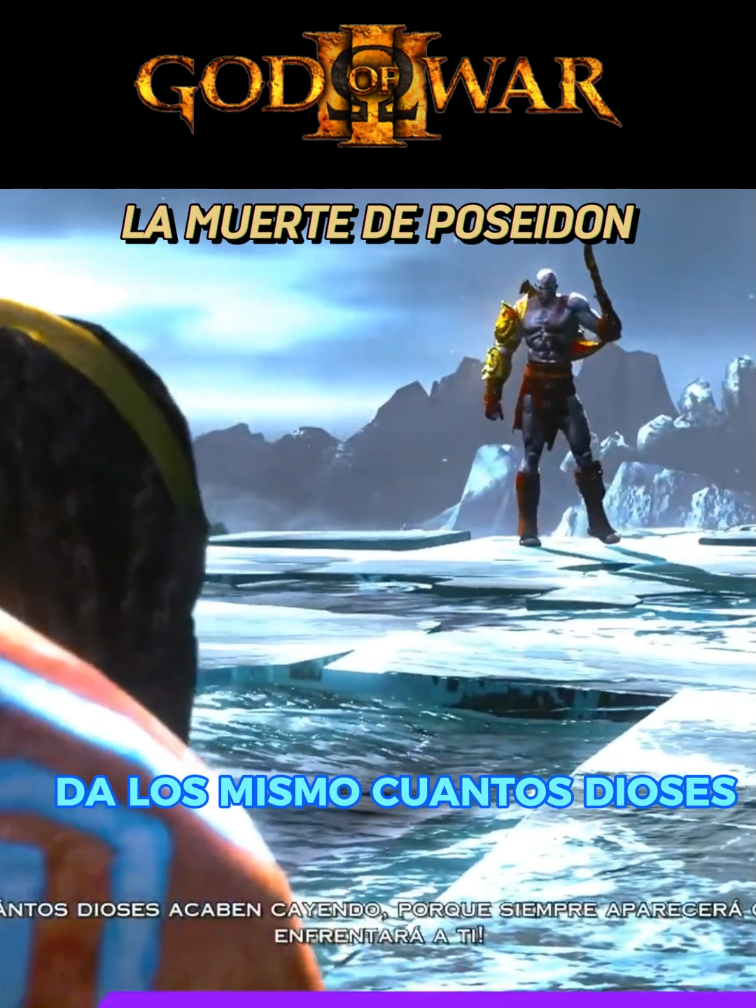 Final de Poseidon #godofwar3 #godofwar #kratos #shorts