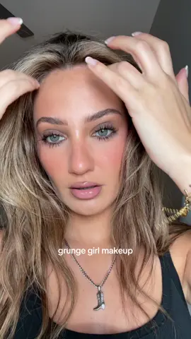 in my grunge era 🚬 products are in my ltk shop 🖤 #grungemakeup #nashvillemakeupartist 