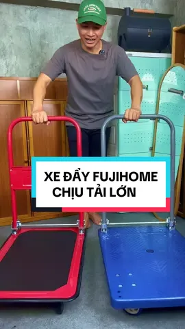 Xe đẩy Fujihome , chịu tải lớn 100kg, 200kg và 300kg. #salengaydoi #saleluongve #salegiuathang #hoangvinhvn #vuongnguyenvn #fujihome #xedaygapgon 