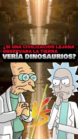 Si una civilización lejana observara la tierra ¿vería a los dinosaurios? A esto se le conoce como Tiempo en Retrospectiva. . . . #fisica #ciencia #astronomia #profesorhubert #profesorhubertfarnsworth #cienciaentiktok #AprendeEnTikTok #ricksanchez #futurama #dinosaurios #extraterrestres #retrospectiva 