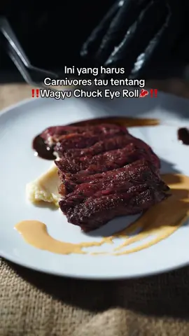 Pengen nyobain Wagyu Chuck Eye Roll? Simak video ini dulu yuk! Carnivores bisa merasakan kenikmatan potongan steak ini di menu Wagyu Rawon Steak loh! Hasil kolaborasi Steak Hotel by HOLYCOW! & @Wonderful Indonesia dalam rangka Anniversary ke-14 Steak Hotel by HOLYCOW! 🙌 Cobain sekarang✨ #holycowxwonderfulindonesia #wagyurawonsteak #steak #kuliner #steakhotelbyholycow 