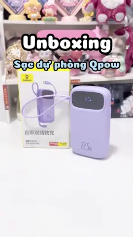 Unboxing sạc dự phòng hai đầu dây #xuhuong #trending #viral #fyp #fypシ #unboxing #affiliate #affiliatemarketing 