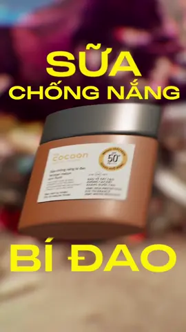 Sữa Chống Nắng Bí Đao Cocoon Bảo vệ tối đa - Ráo mịn tự nhiên #cocoon #chongnangthuanchay #Myphamthuanchay #Vegancosmetics  
