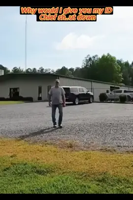 Part 1 - Why would I give you my ID Chief sh..ut down #cops  #police  #policeman🚨🚔  #copsoftiktok  #copsontiktok