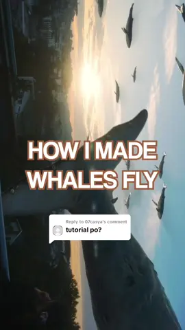 Replying to @07casya Results in  my profile! #whale #baguio #vfx #tutorial #fyp 