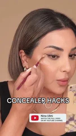 Concealer hacks 🤎 full vixeo on my YouTube channel 🫶🏽 #concealer #concealerhacks #makeup #makeuptips #youtuber #beauty #makeuphacks #concealertips #beautytips 
