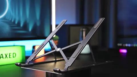New version Aluminum Alloy Laptop Stang! 360degrees rontation Foldable Allioy Laptop Stand. Non-slipholder#lapotop #laptopstand #laptopholder #laptopaccessories #tiktokfindsph #tiktokshopph 