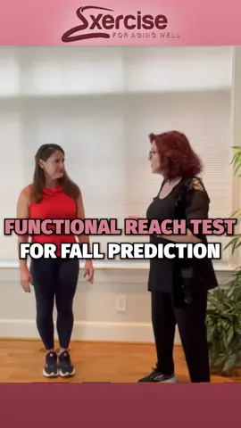 How can a simple reach predict your fall risk? Dr. Carole Lewis explains the Functional Reach Test. #fyp #Balance