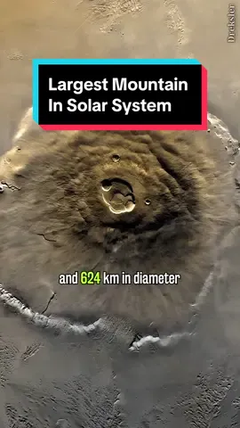 The Largest Mountain in The Solar System!  #universe #space #Science #Astronomy 