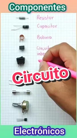 Componentes electrónicos. 😉✌️ #circuitoselectricos #electronica #fyp #ingedarwin #parati 