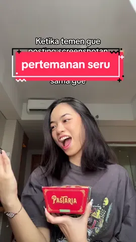 “kok gue lucu bgt ya?”😌 #pastaria #fyp #bismillahfyp 