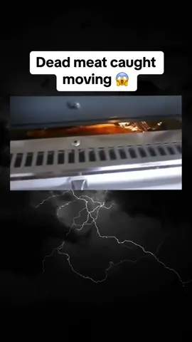 Dead meat caught moving 😱 #scary #horror #mystery 