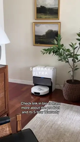 That FlexiArm design is everything! 😍 Check link in bio to learn more about the product and its 5-Year Warranty. The S8 MaxV Ultra is available April 22nd! 🙌 #asmr #satisfying #momlife #CleanTok #roborock #roborocks8maxvultra #flexiarm #roborockacademy @Roborock 