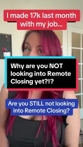 I’ve been a remote closer for 3 years and it’s changed my life! Grab my guide if you want to do this too!  #remotecloser #highticketcloser #remotejobs #bestsidehustle2024 #workfromhomejobs 
