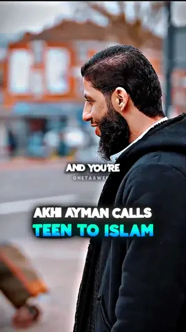 Akhi Ayman INVITES 15 Year Old To Islam... #akhiayman #revert #islam #speakerscorner 