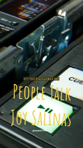 People Talk  Joy Salinas🎙🎵 #viewsvibes #fy #lyrics #fyp #90s #dance #Nostalgia 