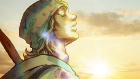 johnny joestar manga animation #johnnyjoestar #steelballrun #jojo #jojosbizarreadventure #jjba #anitok #anime #manga #animation 